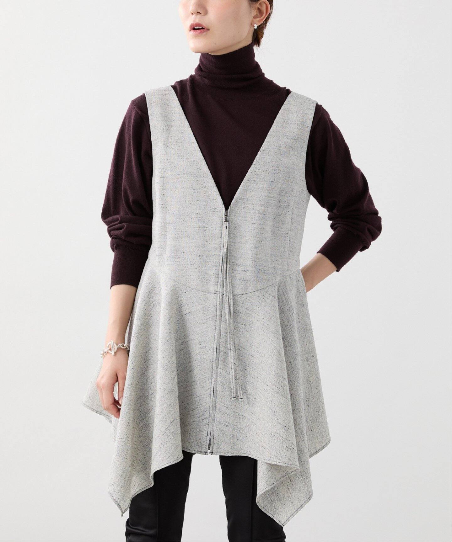 イレギュラーヘムジレ（ジレ）｜VERMEIL par iena（ヴェルメイユ パー  