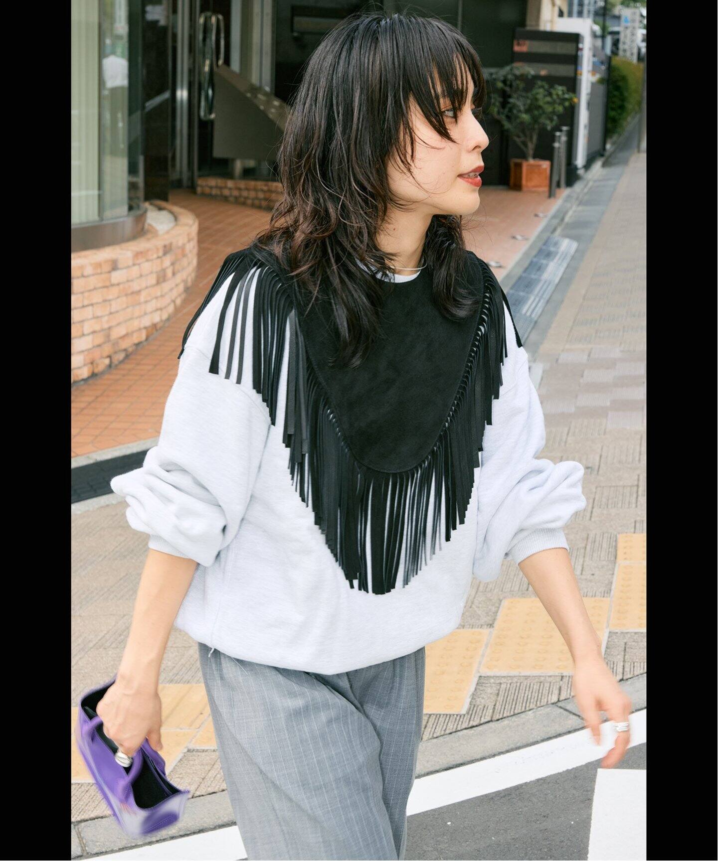 追加》[THE MOOD]FRINGECOLLAR 2：付け襟（その他ファッション小物 