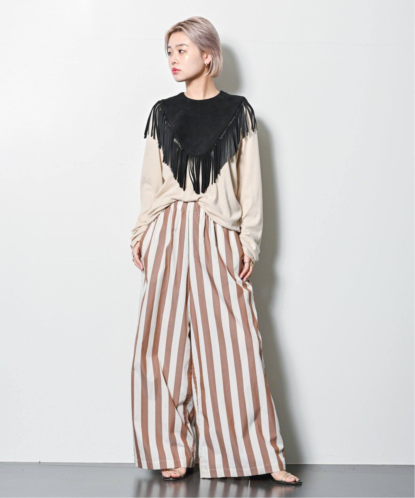 追加》[THE MOOD]FRINGECOLLAR 2：付け襟（その他ファッション小物 