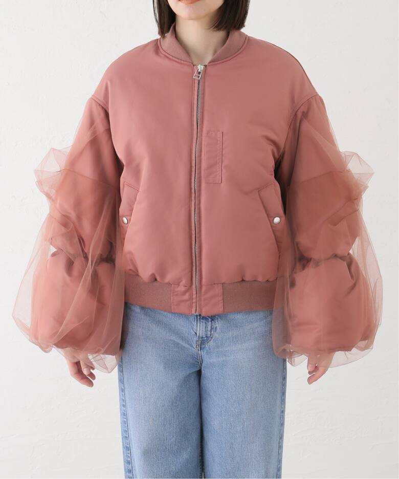 CHIKA KISADA TULLE BLOUSON CC-24204：ブルゾン（その他ブルゾン 