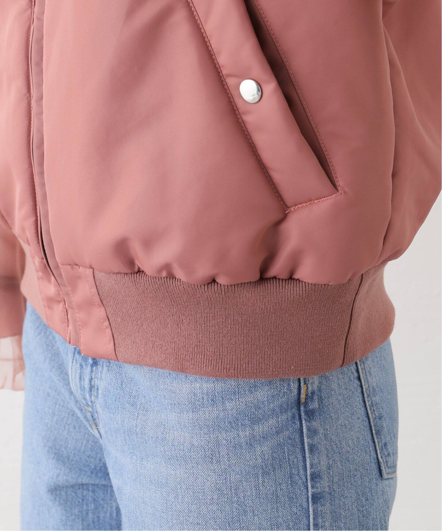 CHIKA KISADA TULLE BLOUSON CC-24204：ブルゾン（その他ブルゾン 