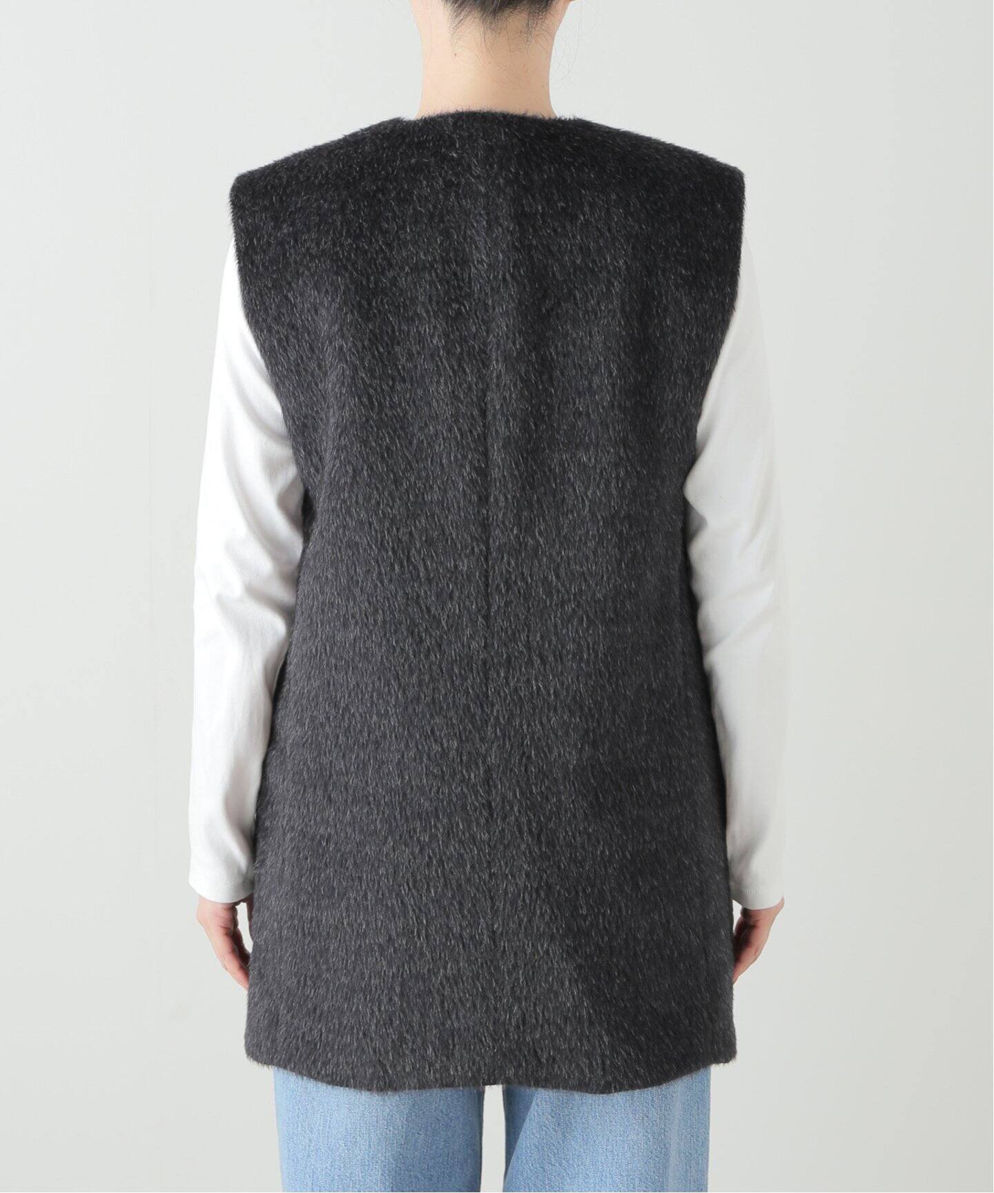 SAYAKA DAVIS ECO FUR RVERSIBLE VEST TBL6-SAF：ベスト（ベスト 