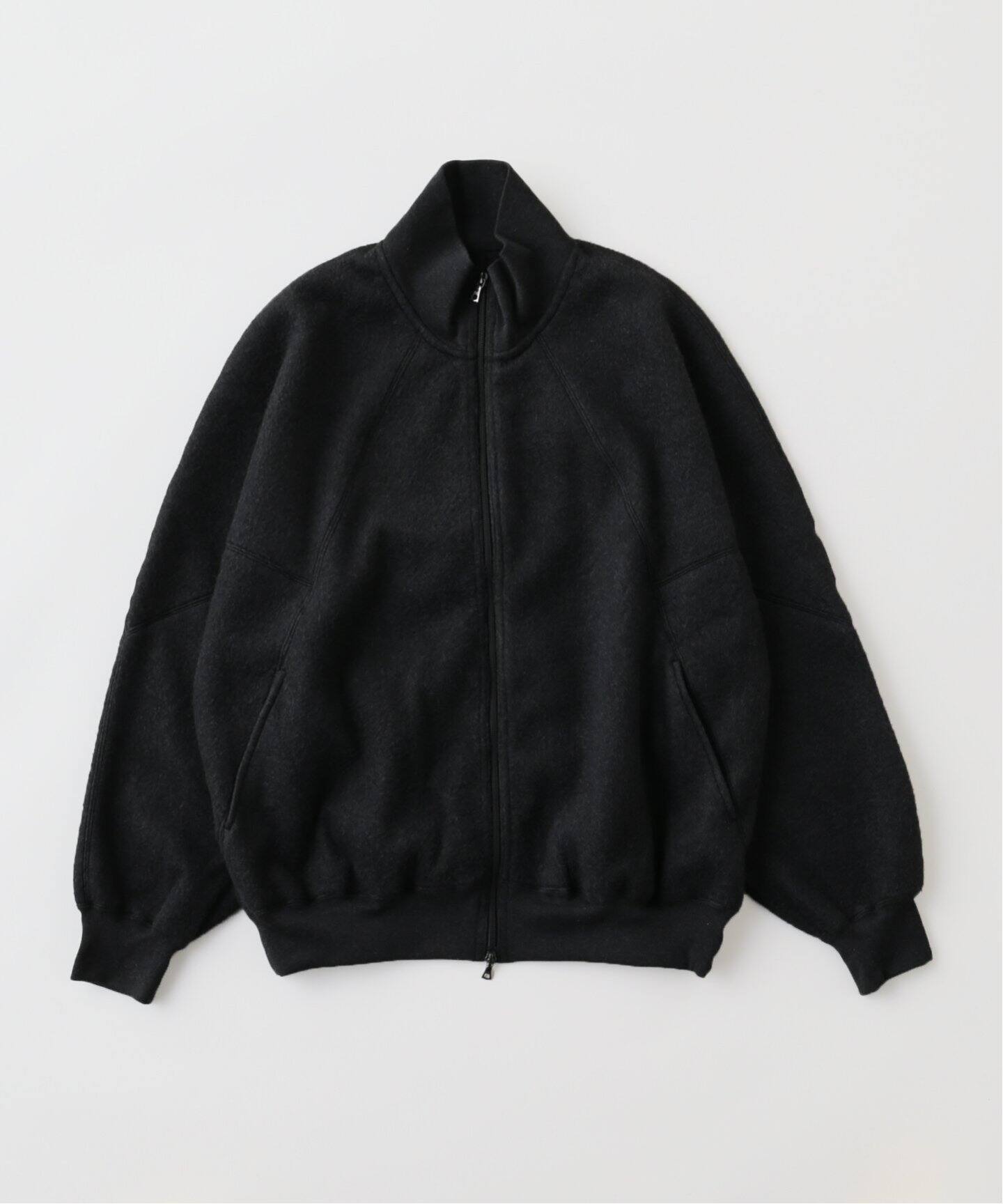 blurhms / ブラームス】Pe/silk Fleece Track Jacket（その他ブルゾン  