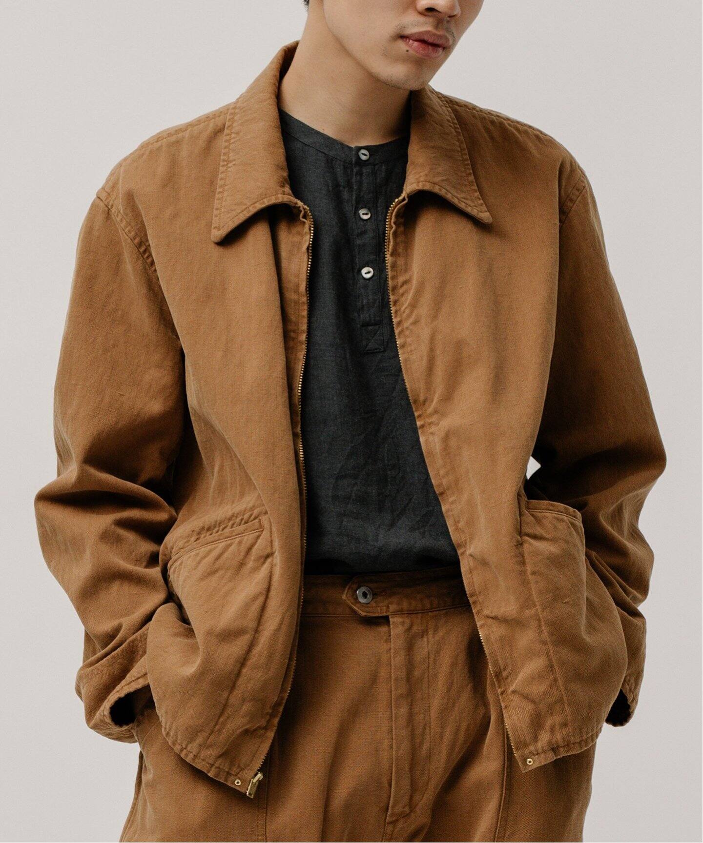 A.PRESSE / アプレッセ】Silk Hemp Sports Jacket（その他ブルゾン  