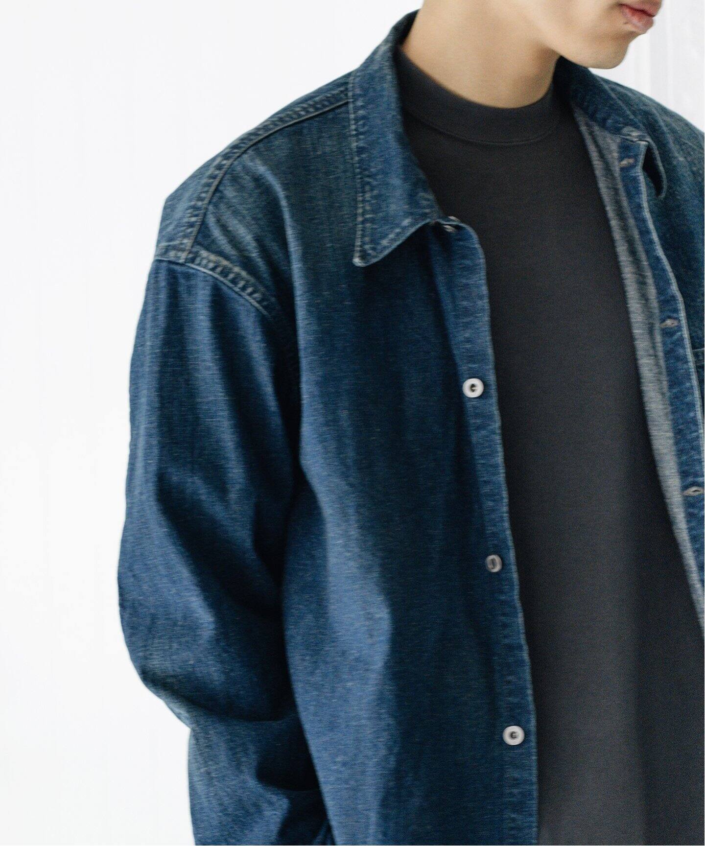 A.PRESSE / アプレッセ】US NAVY Denim Jacket（デニムジャケット）｜L  