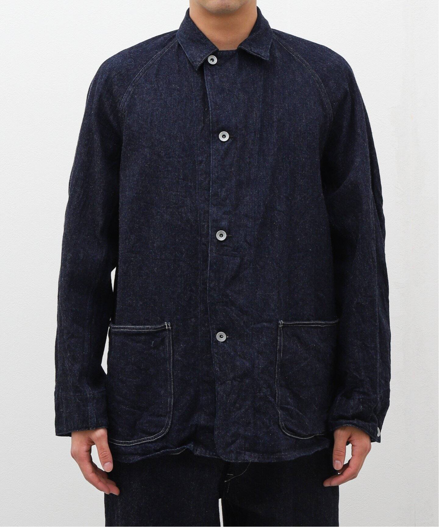 COMOLI / コモリ】デニム ワークジャケット（その他ブルゾン／アウター  