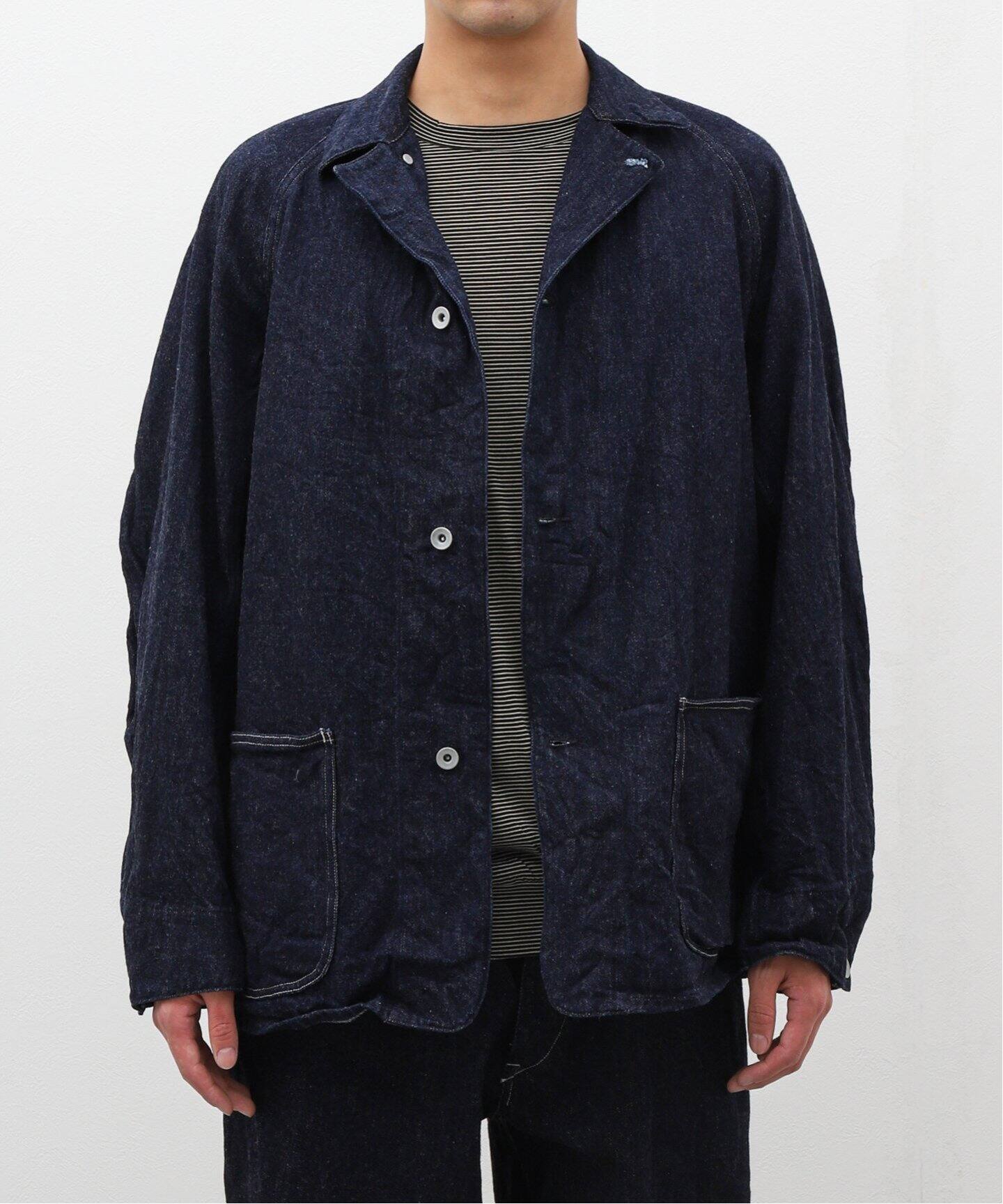 COMOLI / コモリ】デニム ワークジャケット（その他ブルゾン／アウター  