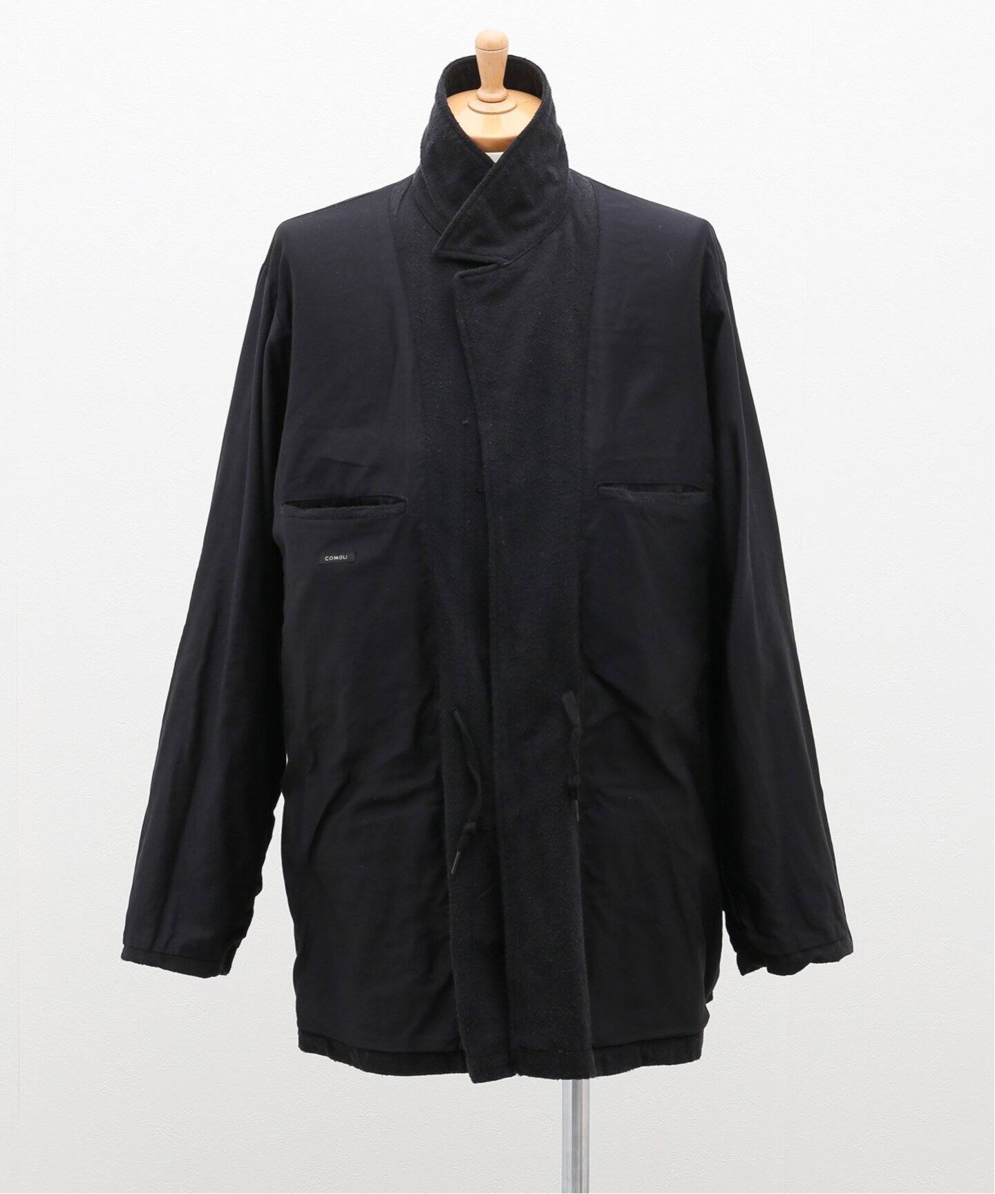 COMOLI / コモリ】シルクネップ ミリタリージャケット（ミリタリー  