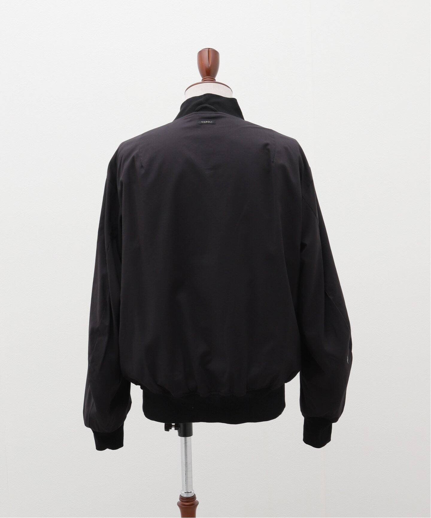 COMOLI 23SS リネンWクロス ジップブルゾン 2（COMOLI / コモリ 
