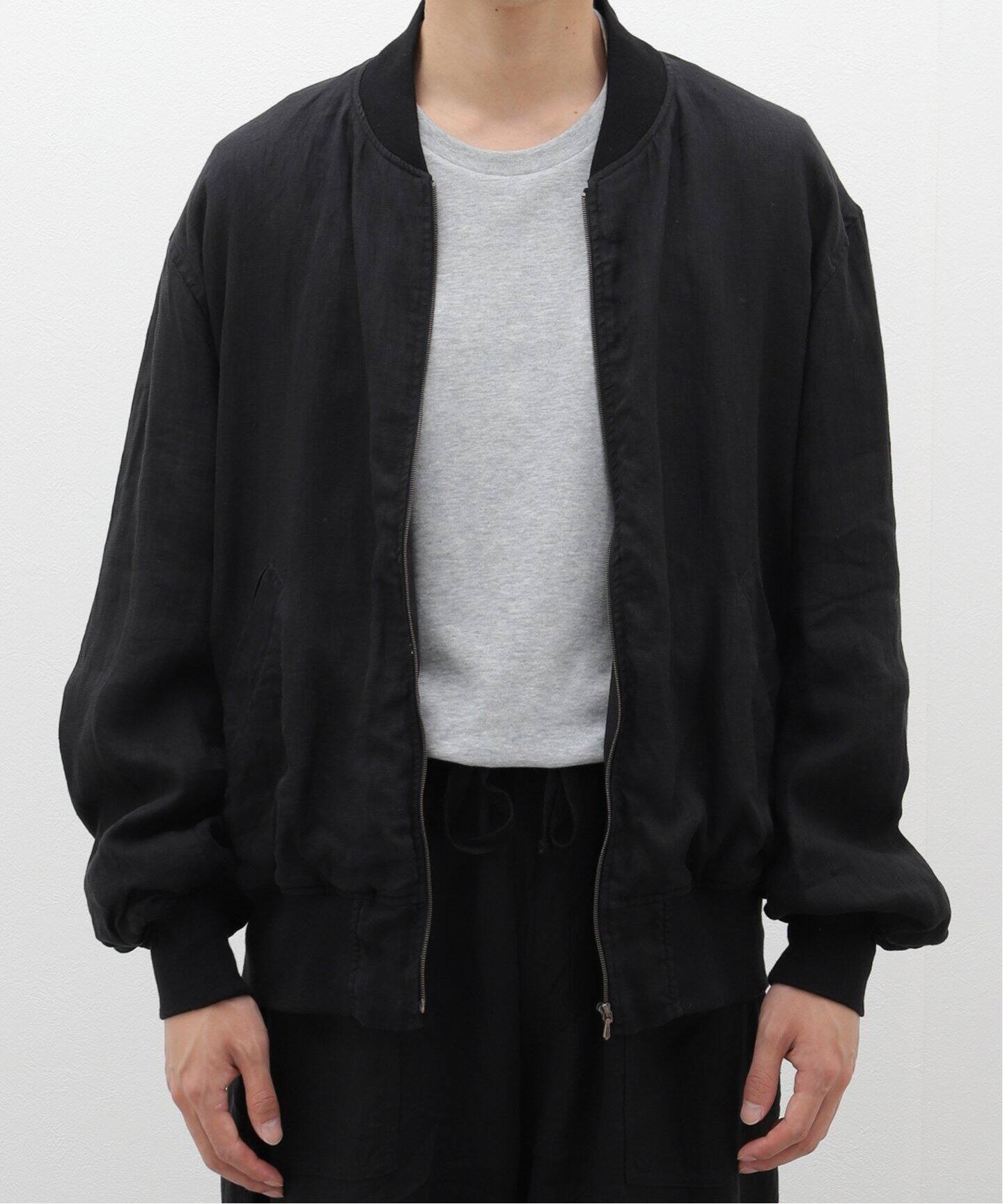 COMOLI / コモリ】リネンWクロス ジップブルゾン（その他ブルゾン 