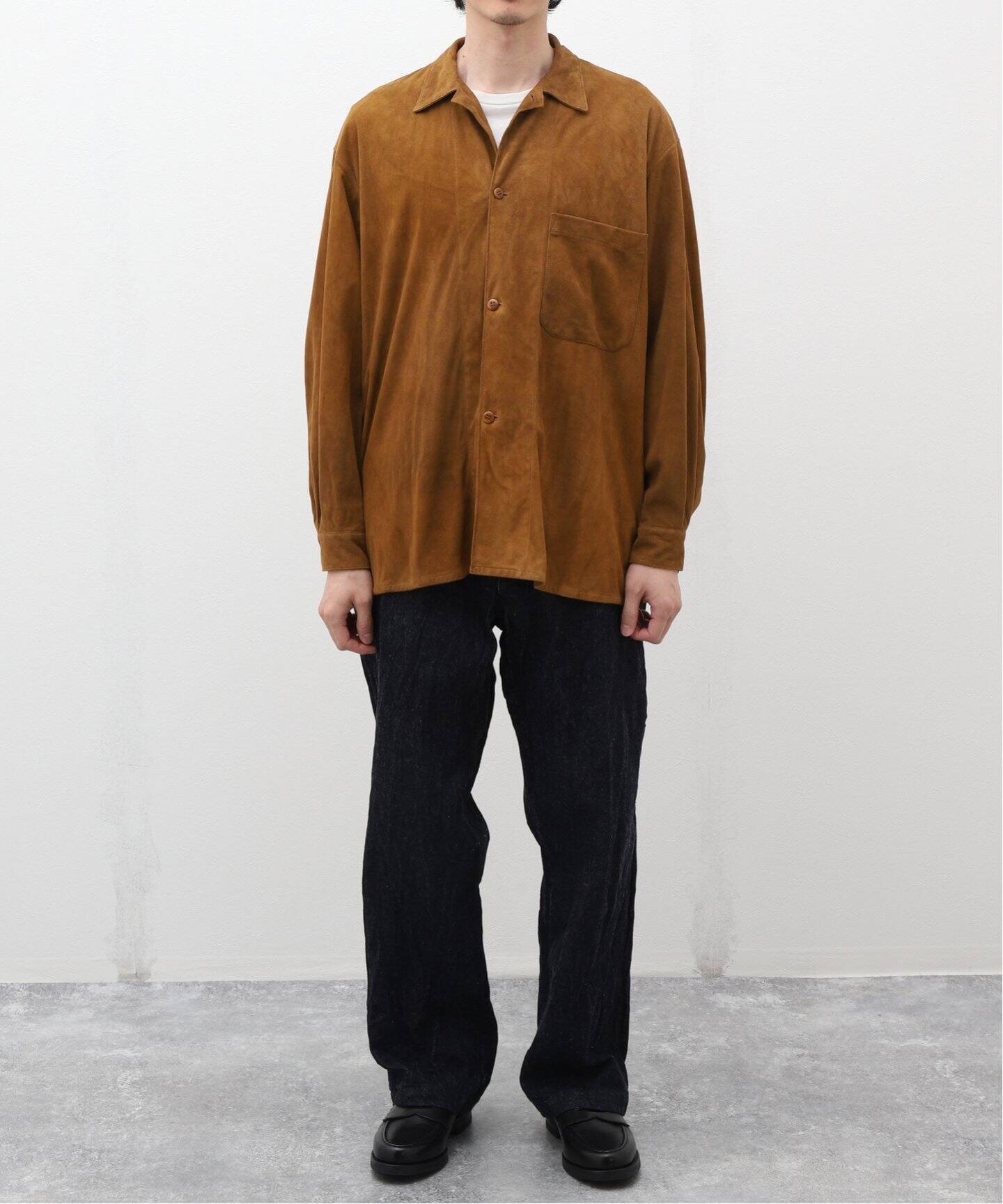 COMOLI / コモリ】スエード シャツジャケット（その他ブルゾン  