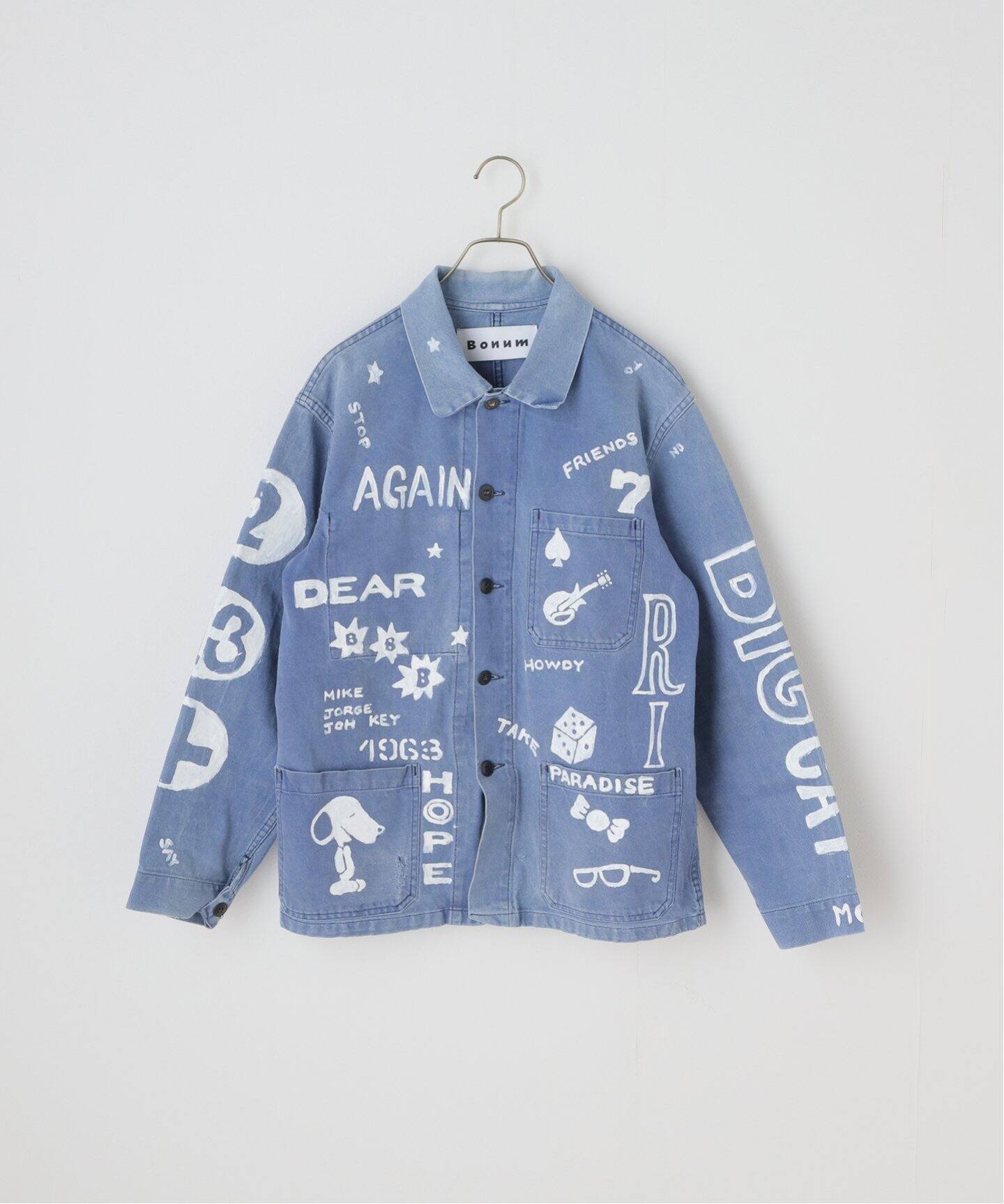 フレンチワークハンドペイントジャケット（その他ジャケット・スーツ 