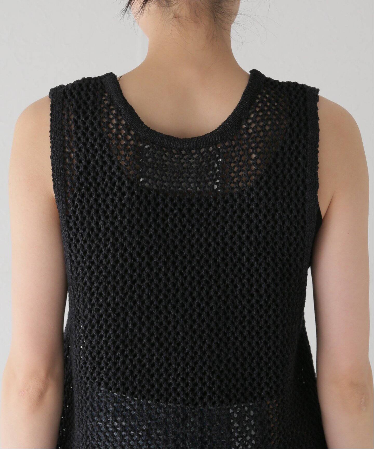ADAWAS / アダワス】FRINGE MESH VEST（ベスト）｜BOICE FROM