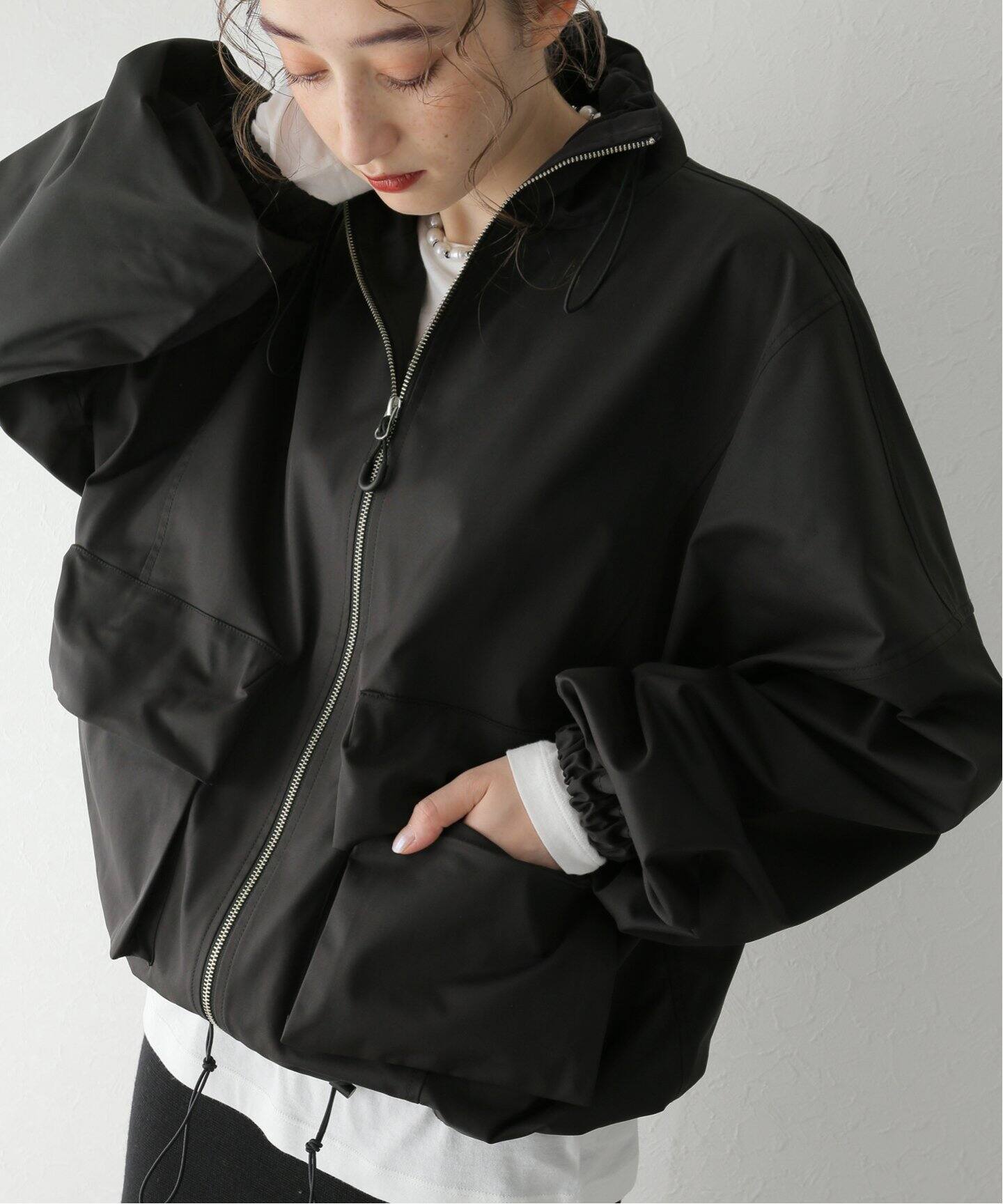 TODAYFUL / トゥデイフル】Standcollar Zip Blouson（マウンテン 