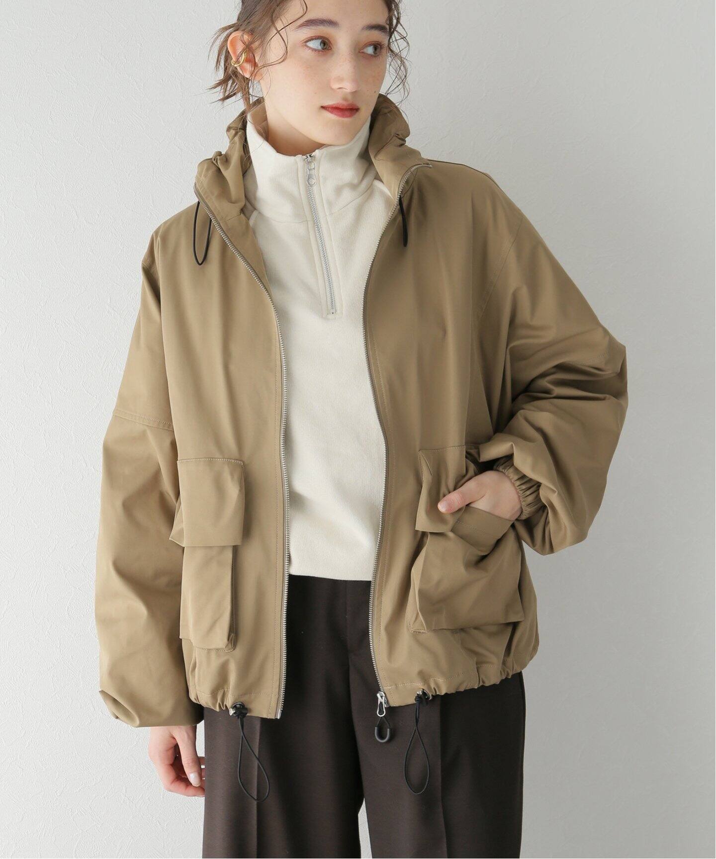 TODAYFUL / トゥデイフル】Standcollar Zip Blouson（マウンテン 