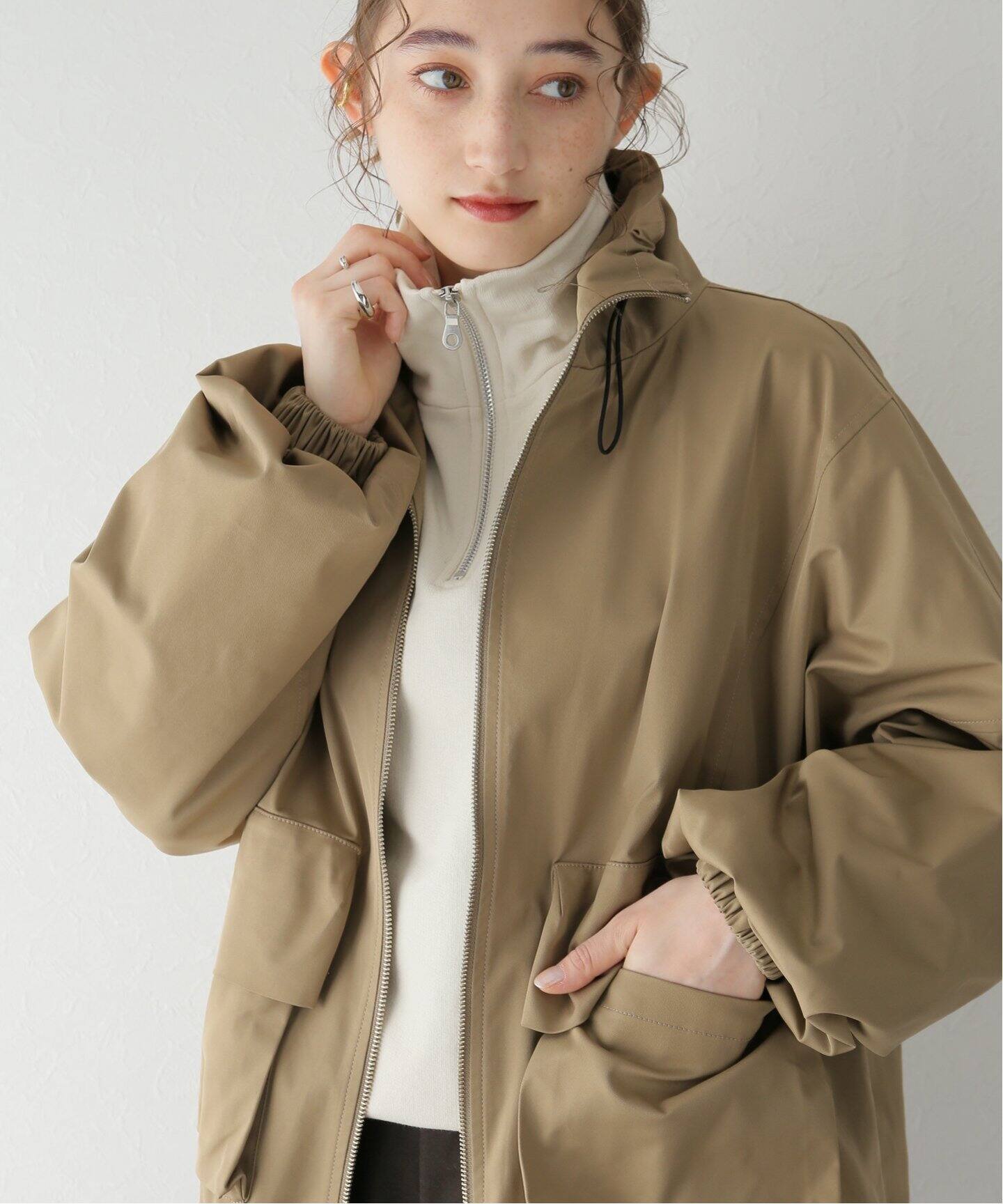TODAYFUL / トゥデイフル】Standcollar Zip Blouson（マウンテン 