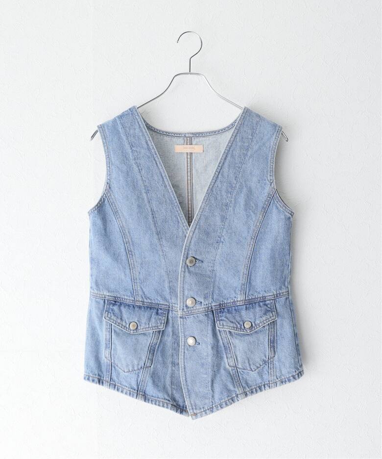 【SOMETHING/サムシング】DENIM VEST（ベスト）｜BOICE FROM BAYCREW'S（ボイスフロムベイクルーズ）の通販