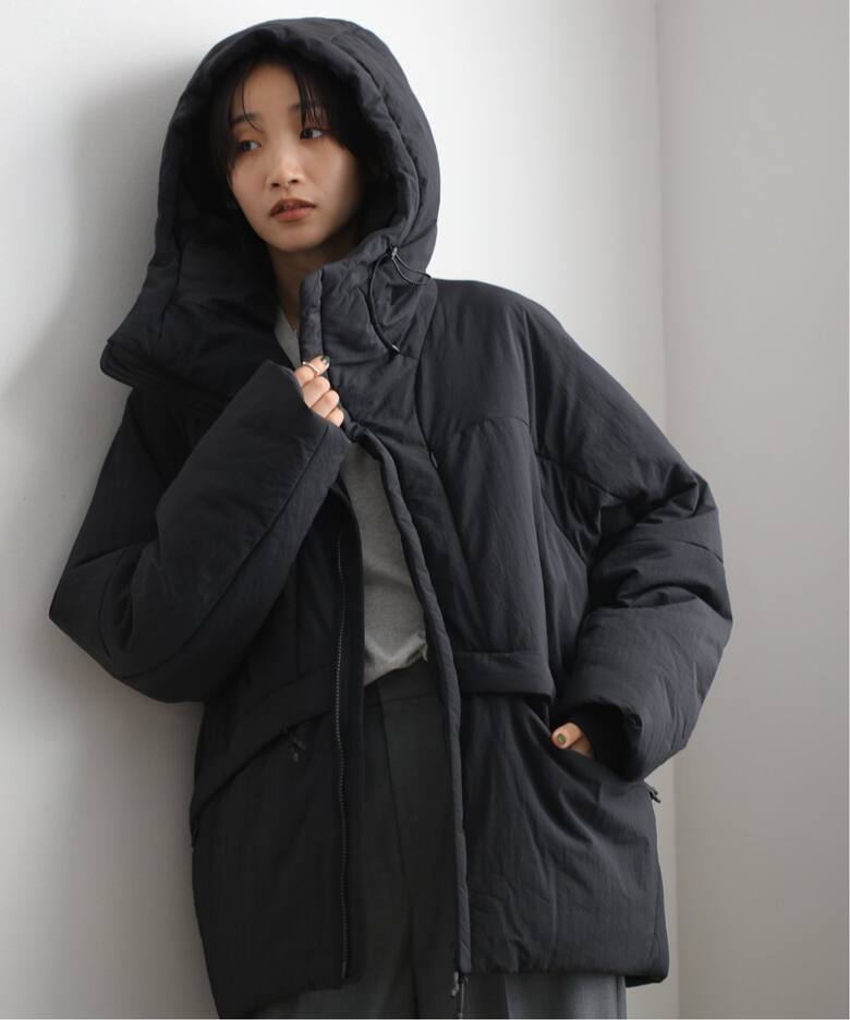 LANTERN HEATING HOODED BLOUSON (UNISEX)（中綿・キルティング 