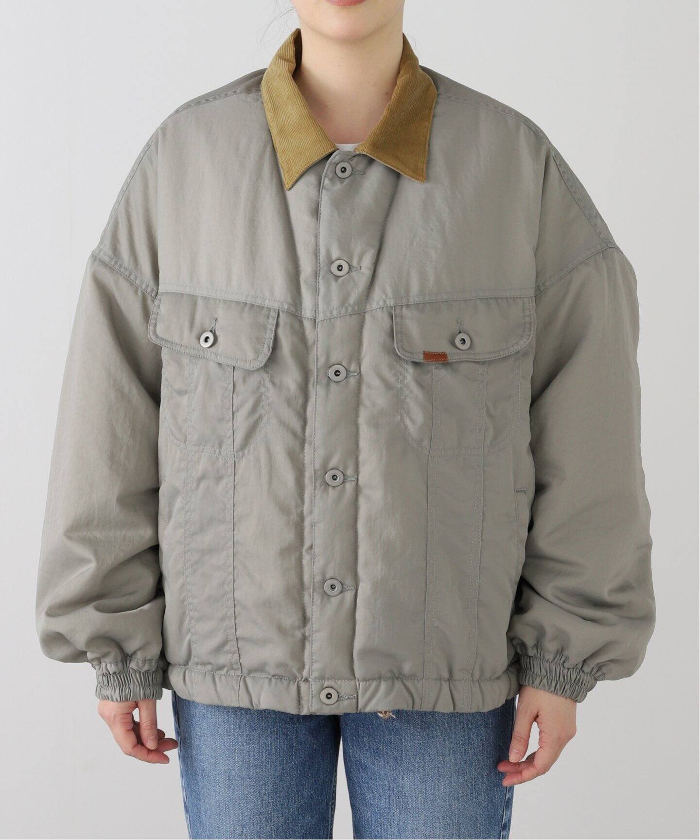 REFOMED DOKA NYLON JACKET REJK-020 (UNISEX)（中綿・キルティング 