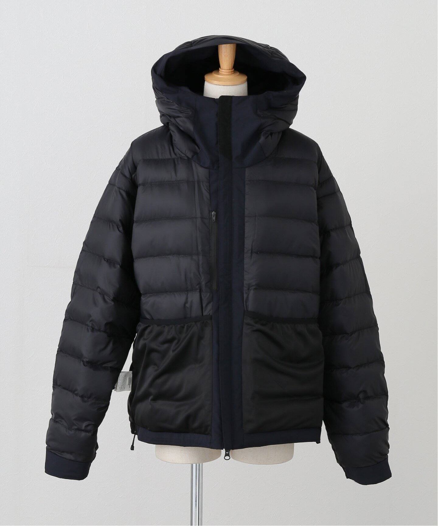 ES.1 Water Proof 3lyr down hoodie （UNISEX)（ダウンジャケット 