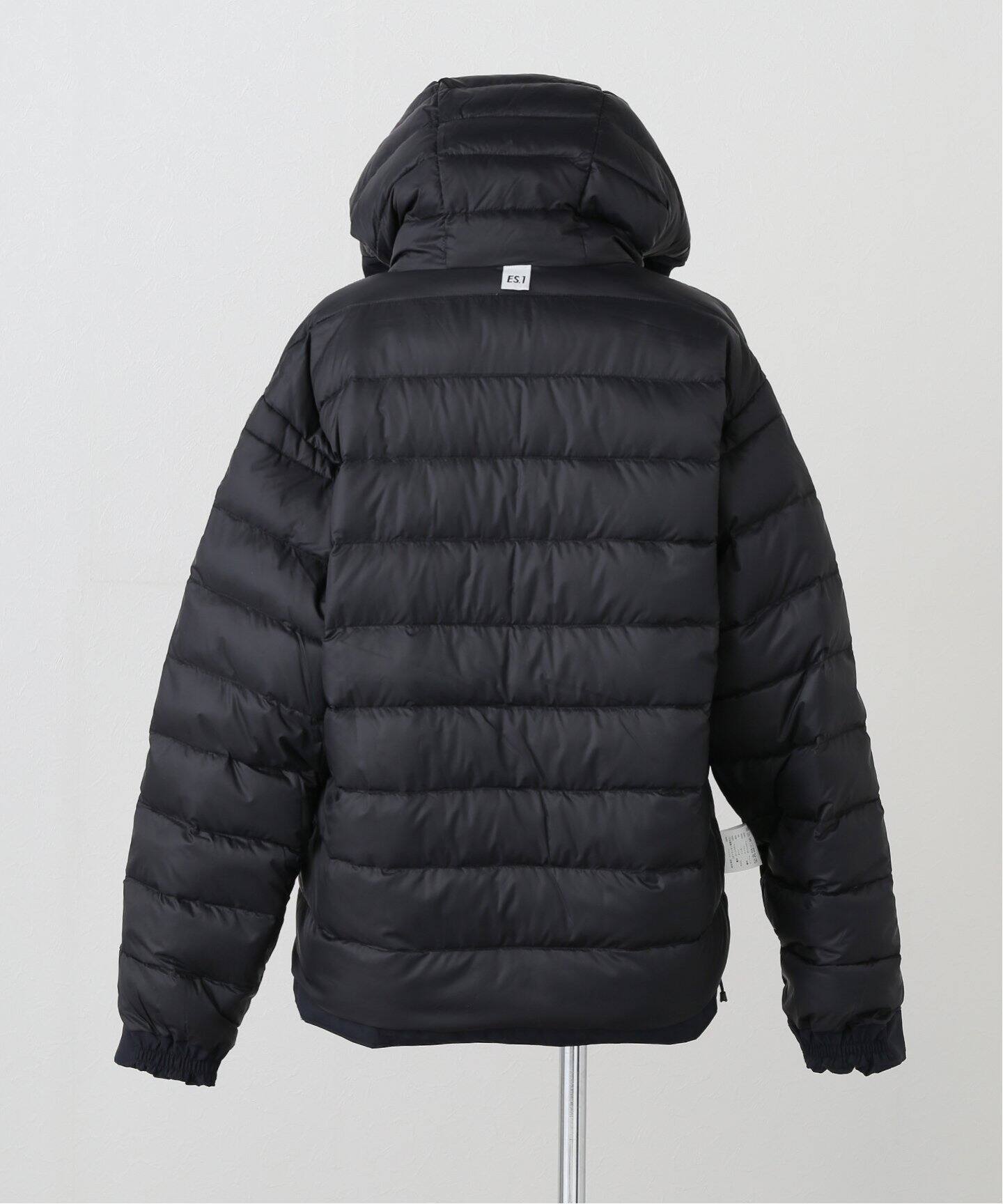 ES.1 Water Proof 3lyr down hoodie （UNISEX)（ダウンジャケット 