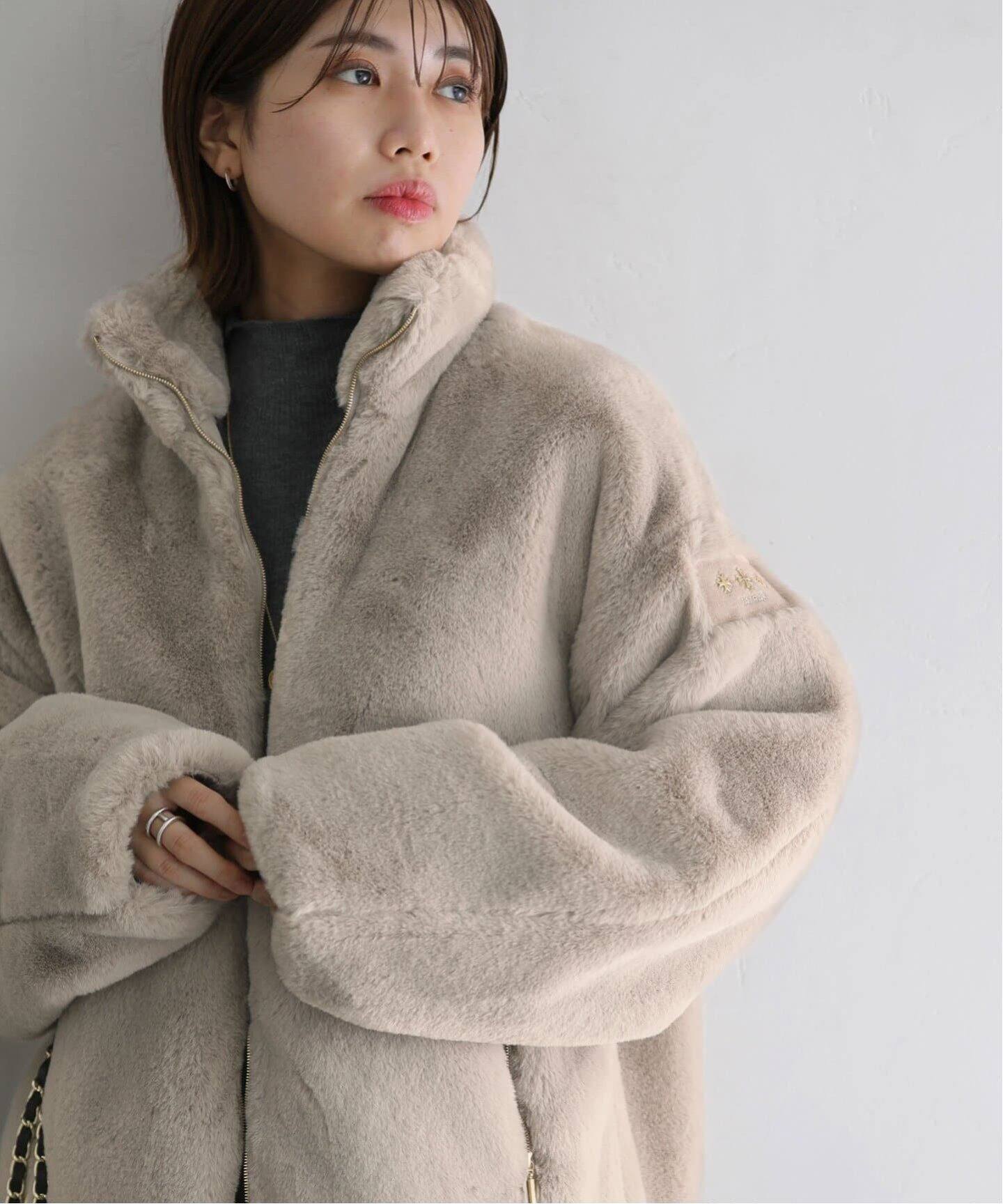 TATRAS/タトラス】バルブラ ファーブルゾン（その他ブルゾン／アウター  