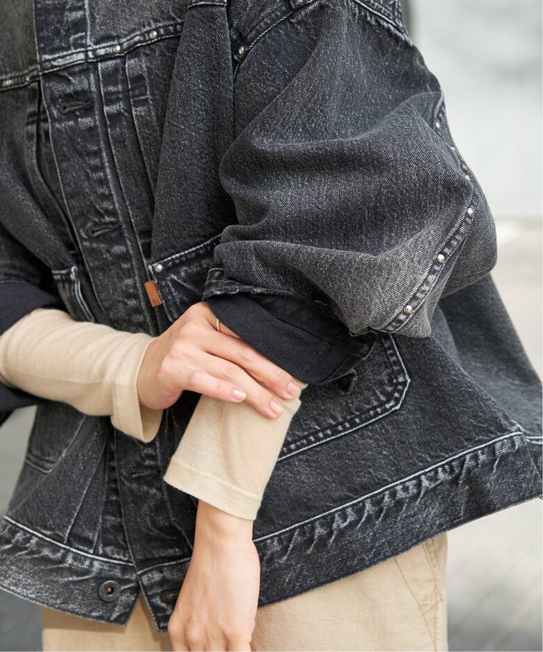 51/2 1ST-LINE STUDS DENIM ジャケット（デニムジャケット）｜Spick 
