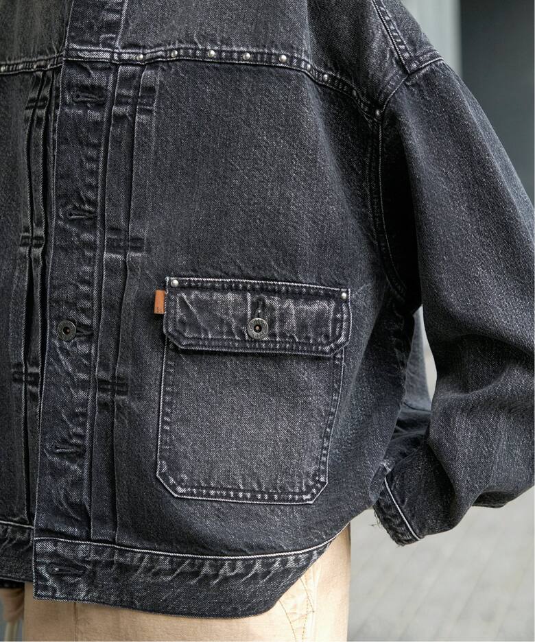51/2 1ST-LINE STUDS DENIM ジャケット（デニムジャケット）｜Spick 