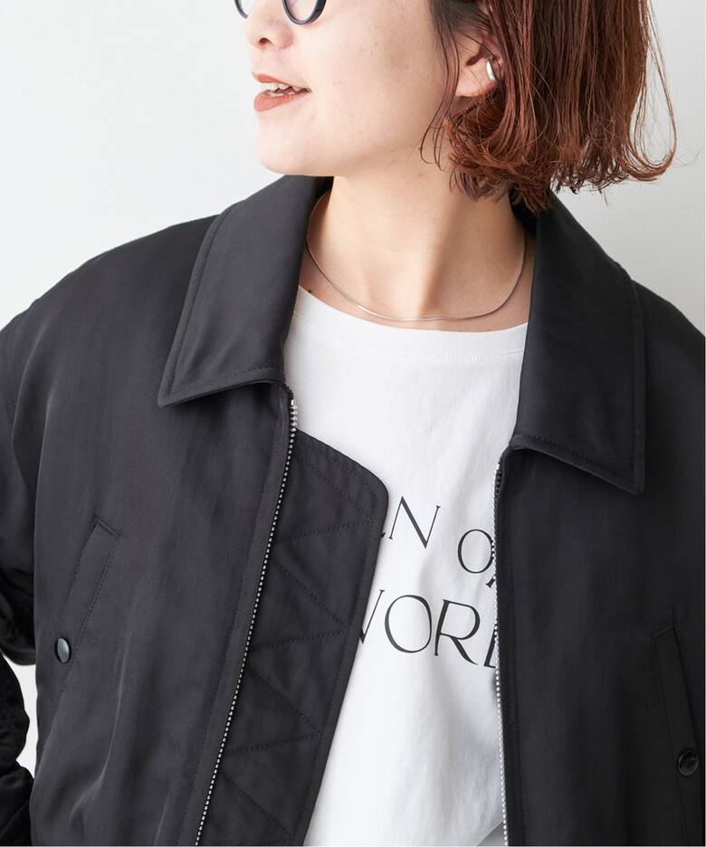 パデッドフライトブルゾン（中綿・キルティング）｜Spick and Span  