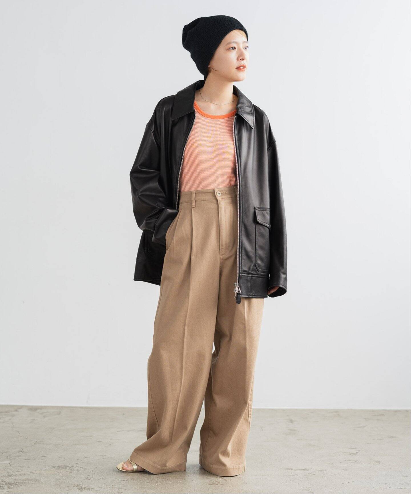 LOT/SMPL-007 LEATHER G-1（レザージャケット）｜Spick and Span  