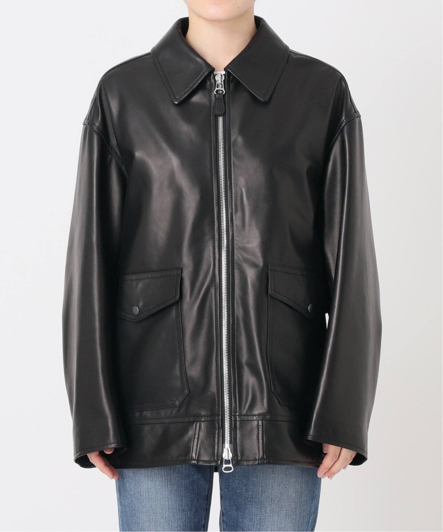 LOT/SMPL-007 LEATHER G-1（レザージャケット）｜Spick and Span  