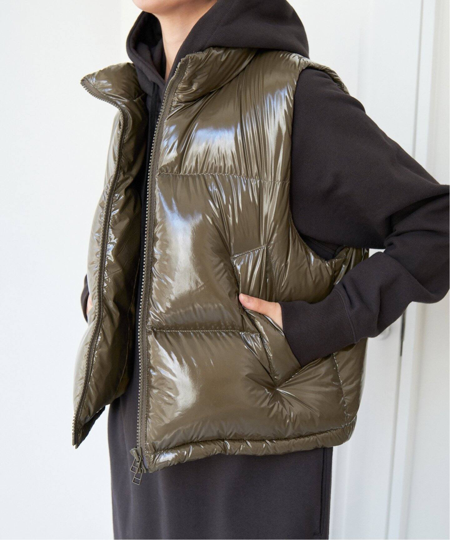 グロッシーダウンベスト（ダウン・中綿ベスト）｜Spick & Span 