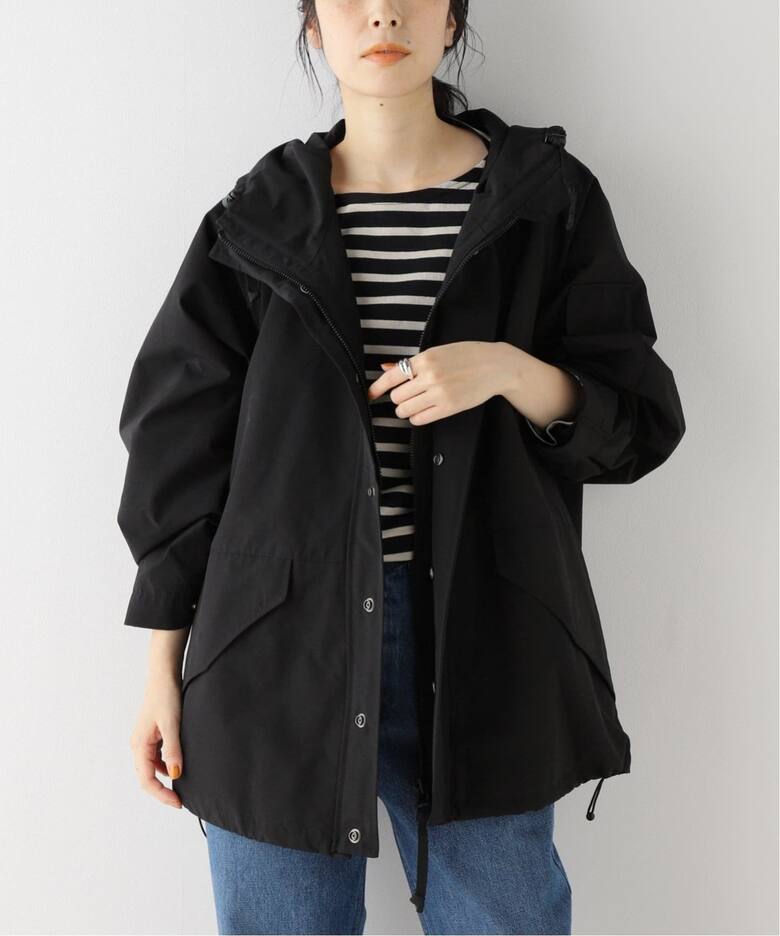 WEB限定追加》撥水T/Cクロスアーミーブルゾン（マウンテンパーカー  