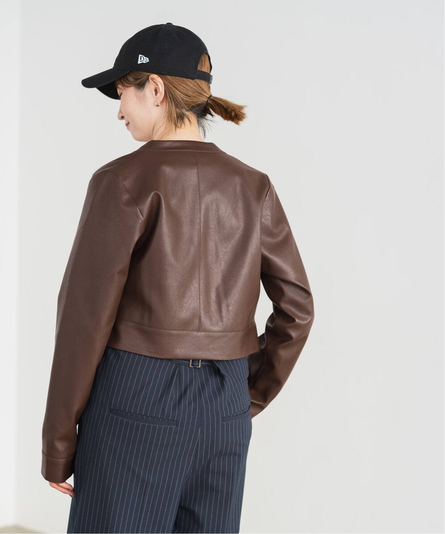 スピックアンドスパン 本革ライダースジャケット （Spick&Span  