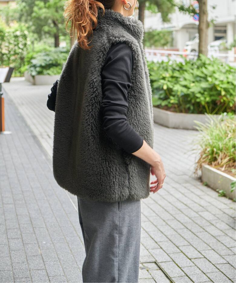 TICCA / ティッカ WOOLファーベスト 0243410031（ベスト）｜Spick and 