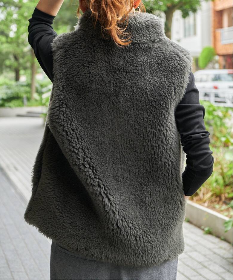 TICCA / ティッカ WOOLファーベスト 0243410031（ベスト）｜Spick and 