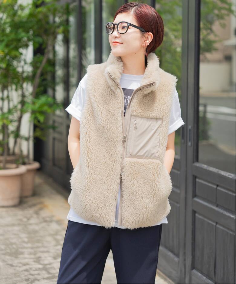TICCA / ティッカ WOOLファーベスト 0243410031（ベスト）｜Spick and 