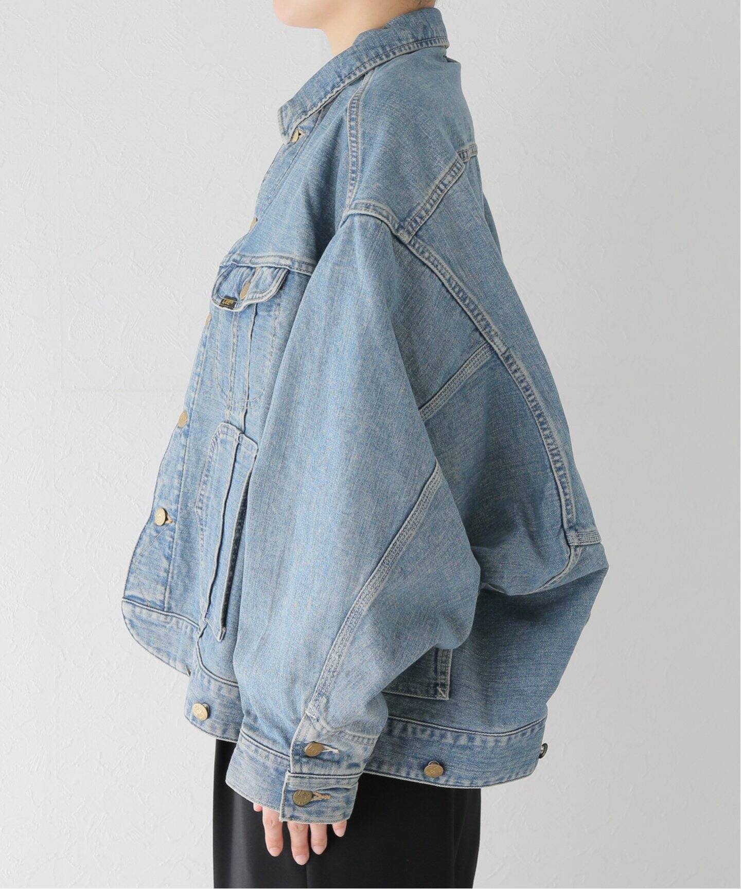 ≪一部店舗＋WEB≫【beautiful people】 Lee double-end denim riders 