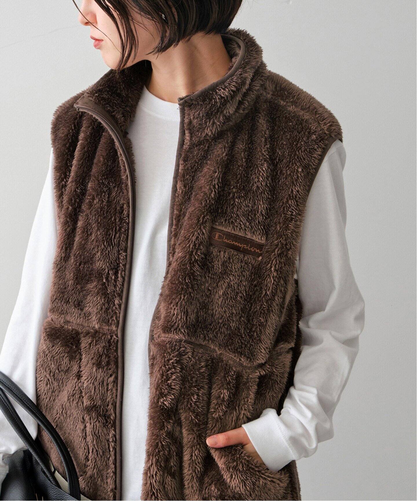 追加》Champion / チャンピオン ZIP VEST C3-Y617（ベスト）｜Spick 