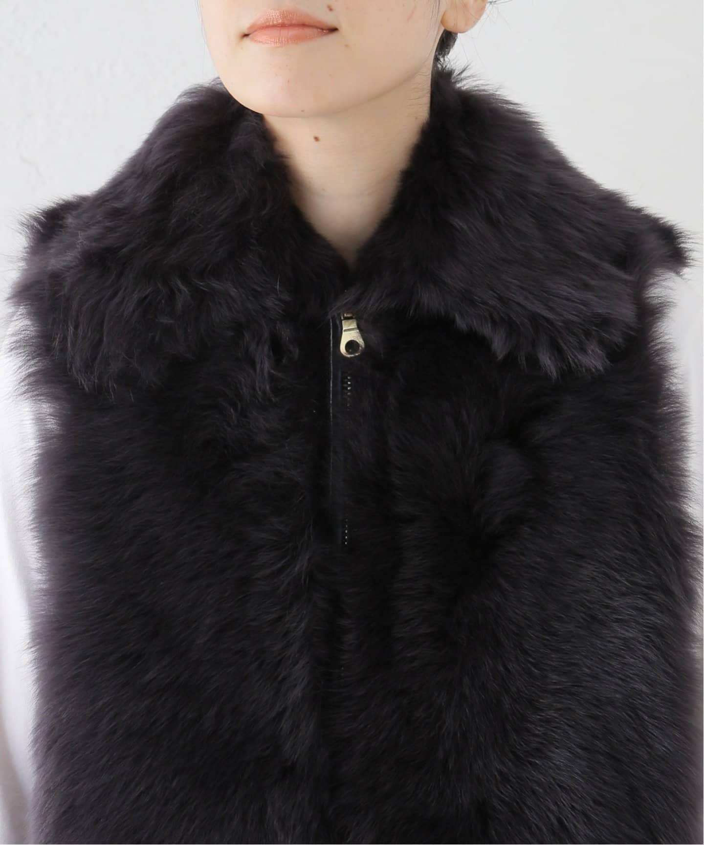 CINQUANTA / チンクアンタ FUR ZIP VEST P-960（ベスト）｜Spick