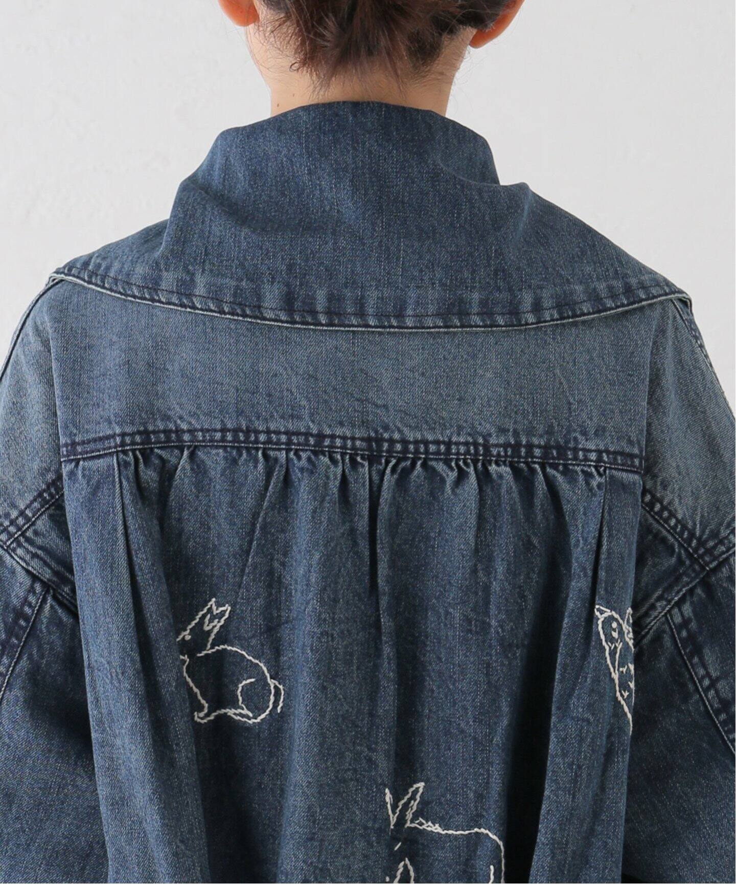 Sea New York/シー ニューヨーク】 AMARI DENIM JACKET W/ FAUX 