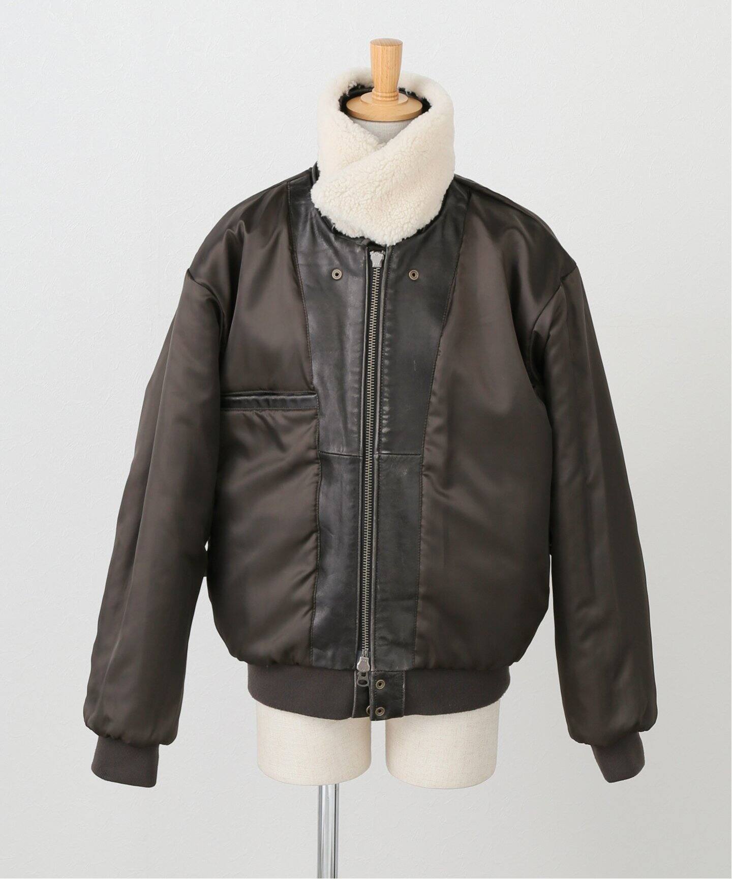 GLOWNY/グロウニー】 AIR FORCE LEATHER JACKET（レザージャケット 