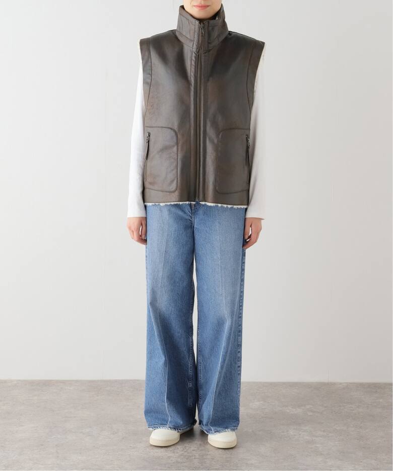 engineer garments / リバーシブルボアベスト エンジニアード 