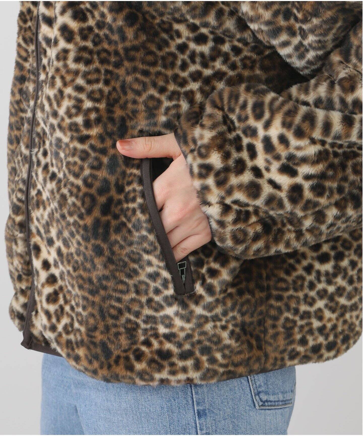 レオパードエコファーブルゾン（ボア・フリース）｜FRAMeWORK  