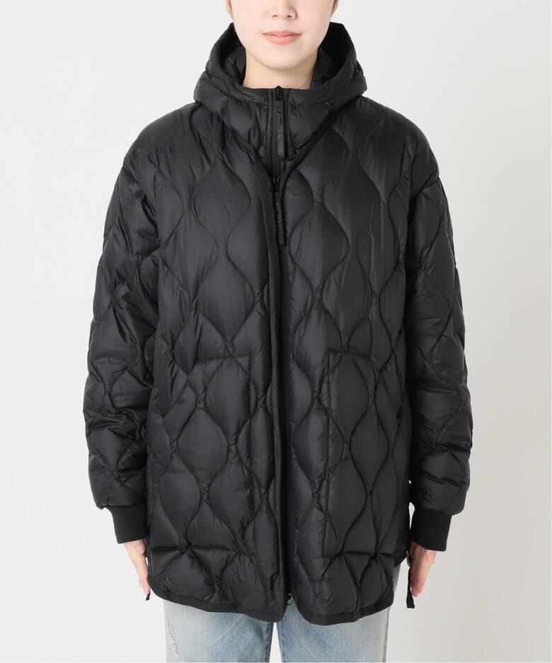 TAION/タイオン 別注フードビブス付きブルゾン（中綿・キルティング  