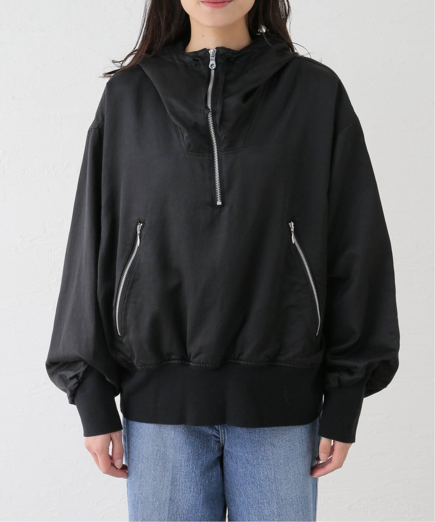 KATHARINE HAMNETT/キャサリン ハムネット】 HOODED PULL OVER JACK  