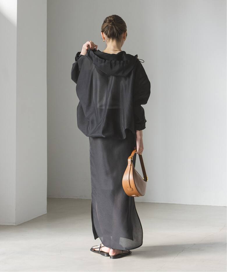 NOBLE ミルキーシアーボリュームブルゾン38 