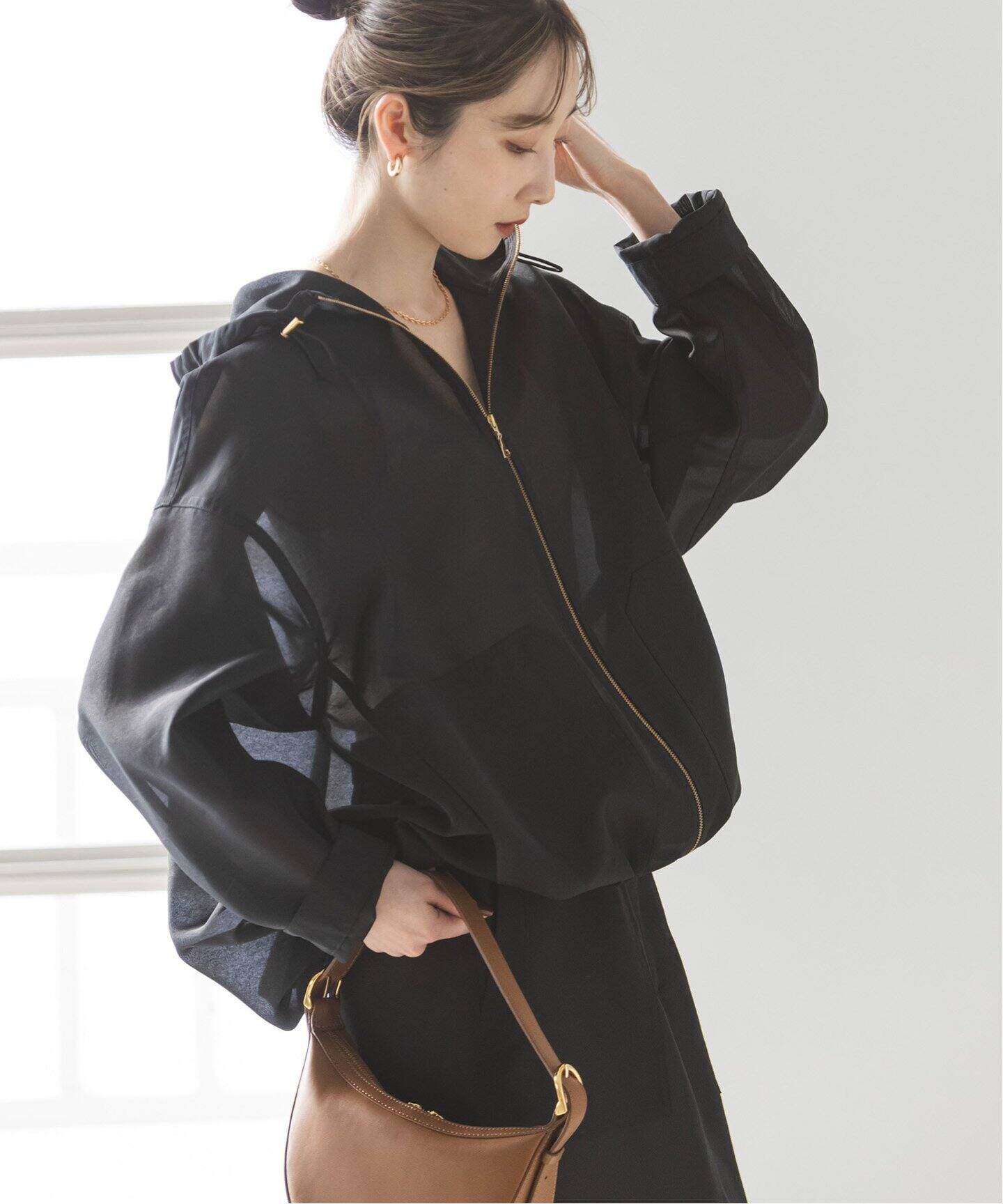 追加》ミルキーシアーボリュームブルゾン（その他ブルゾン／アウター  