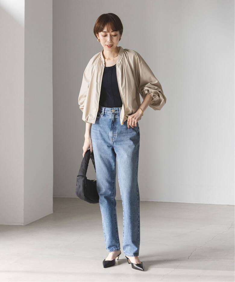 メタルタイプライターパフブルゾン（その他ブルゾン／アウター  