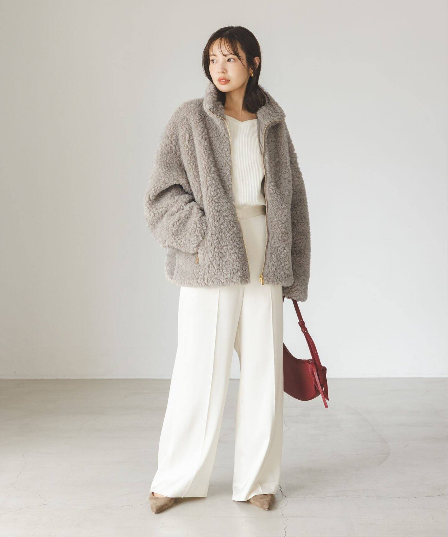 追加2》TATRAS/タトラス LUELA(ルエラ)（ボア・フリース）｜NOBLE  